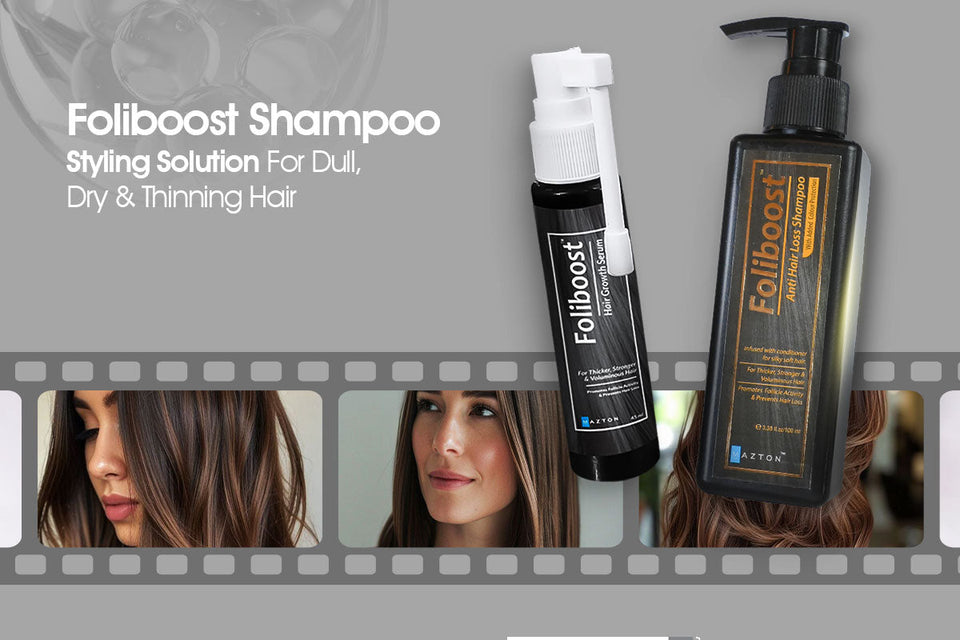 Foliboost Shampoo: Styling Solution for Dull, Dry, and Thinning Hair
