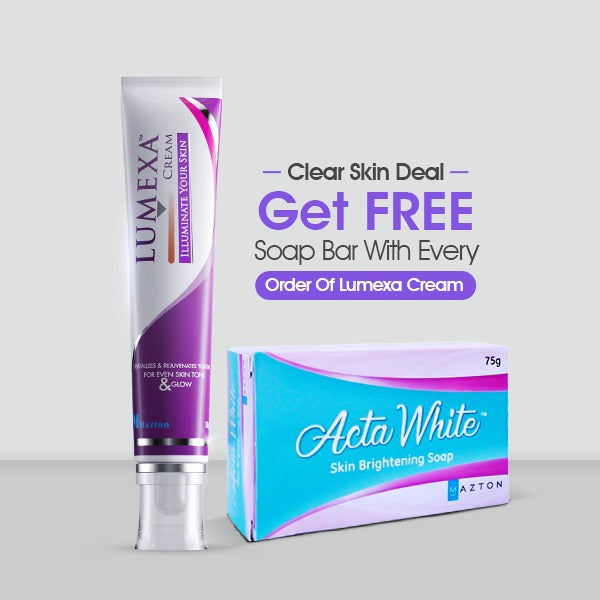 Lumexa Cream + Free Actawhite Soap