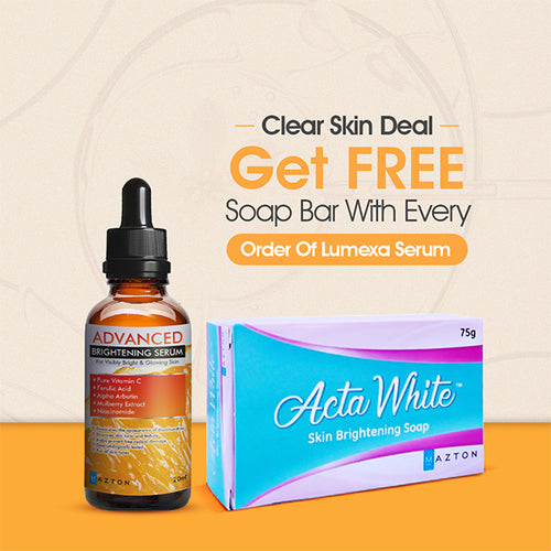 Lumexa Skin Brightening Serum + Free Actawhite Soap